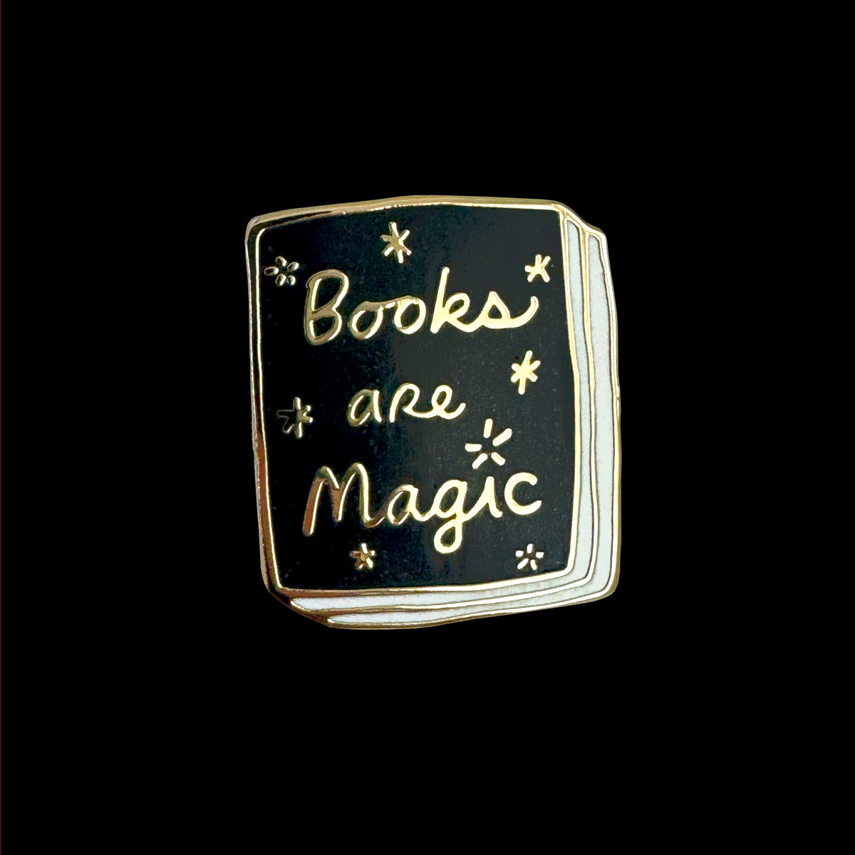 Book Pin: Books Are Magic