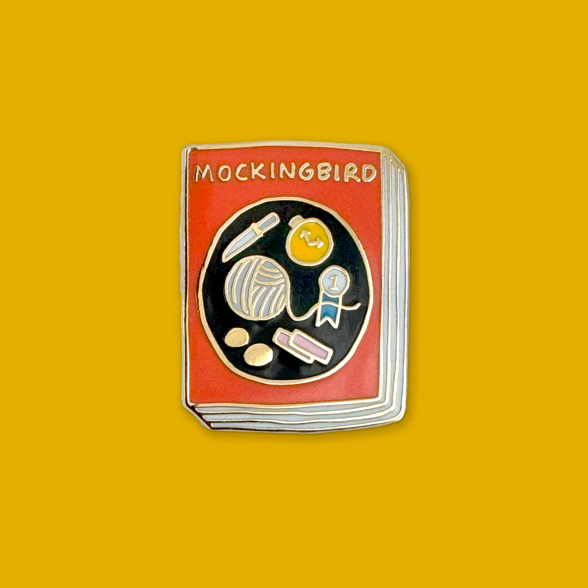 Book Pin: Mockingbird