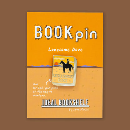 Book Pin: Lonesome Dove
