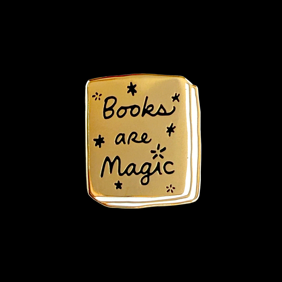 Book Pin: Books Are Magic