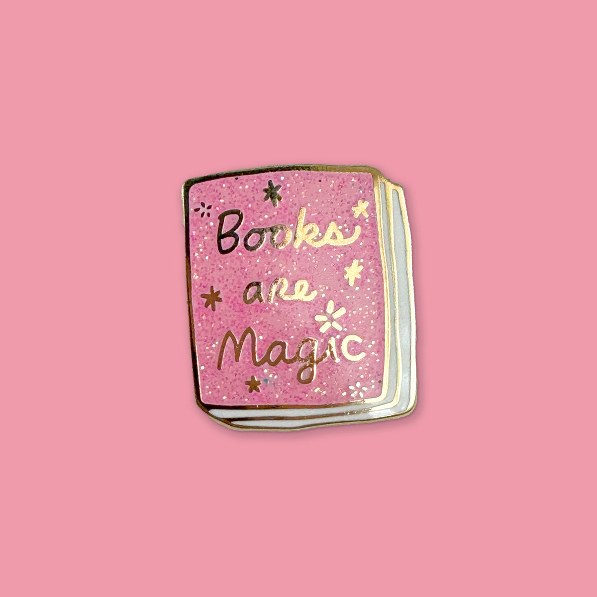 Book Pin: Books Are Magic