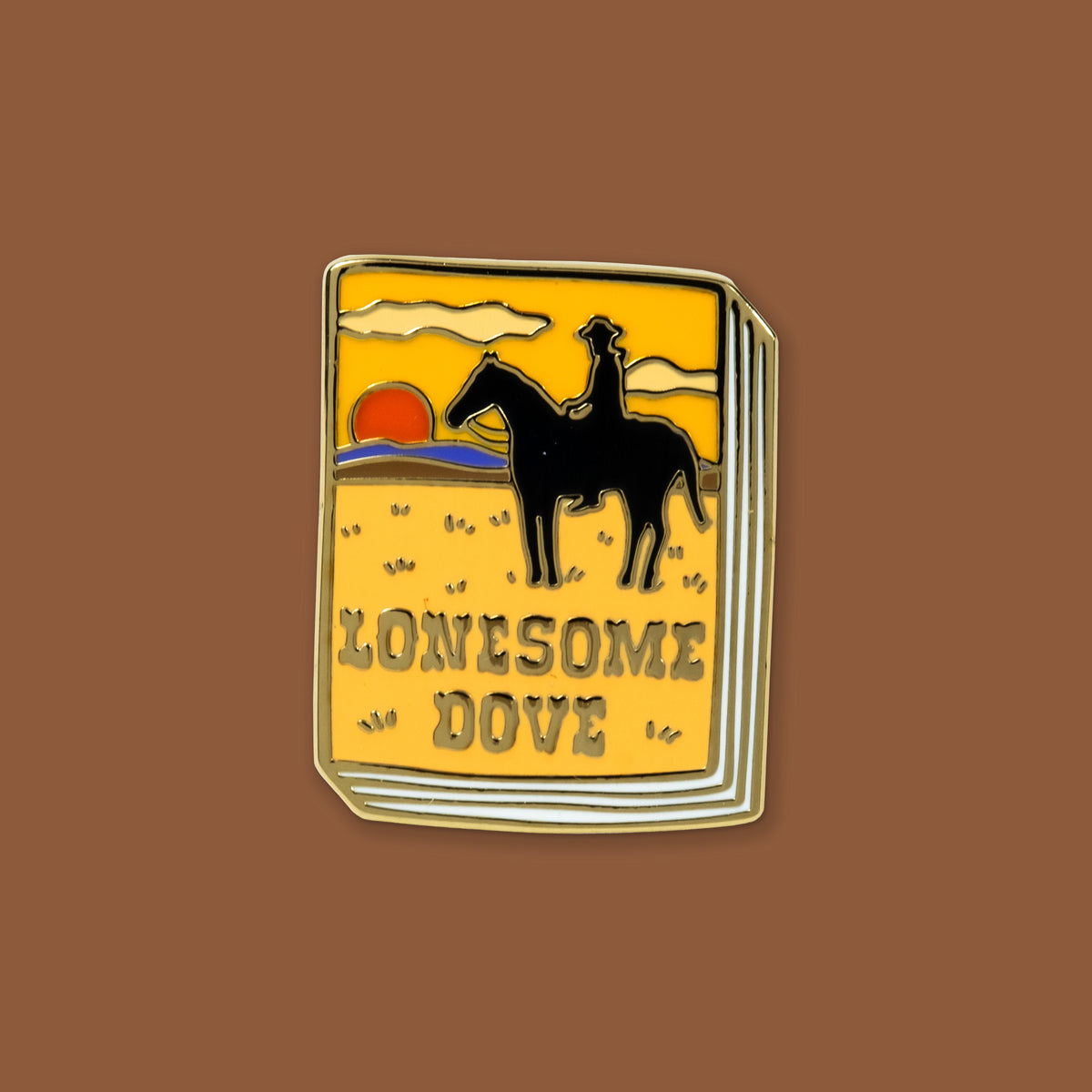 Book Pin: Lonesome Dove