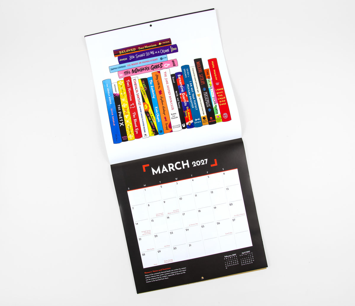 2027 Wall Calendar - Banned Books