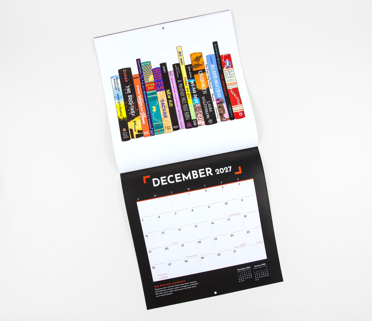 2027 Wall Calendar - Banned Books