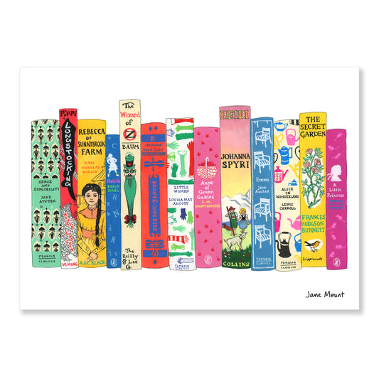 Greeting Cards - Ideal Bookshelf 660: Girl Stars