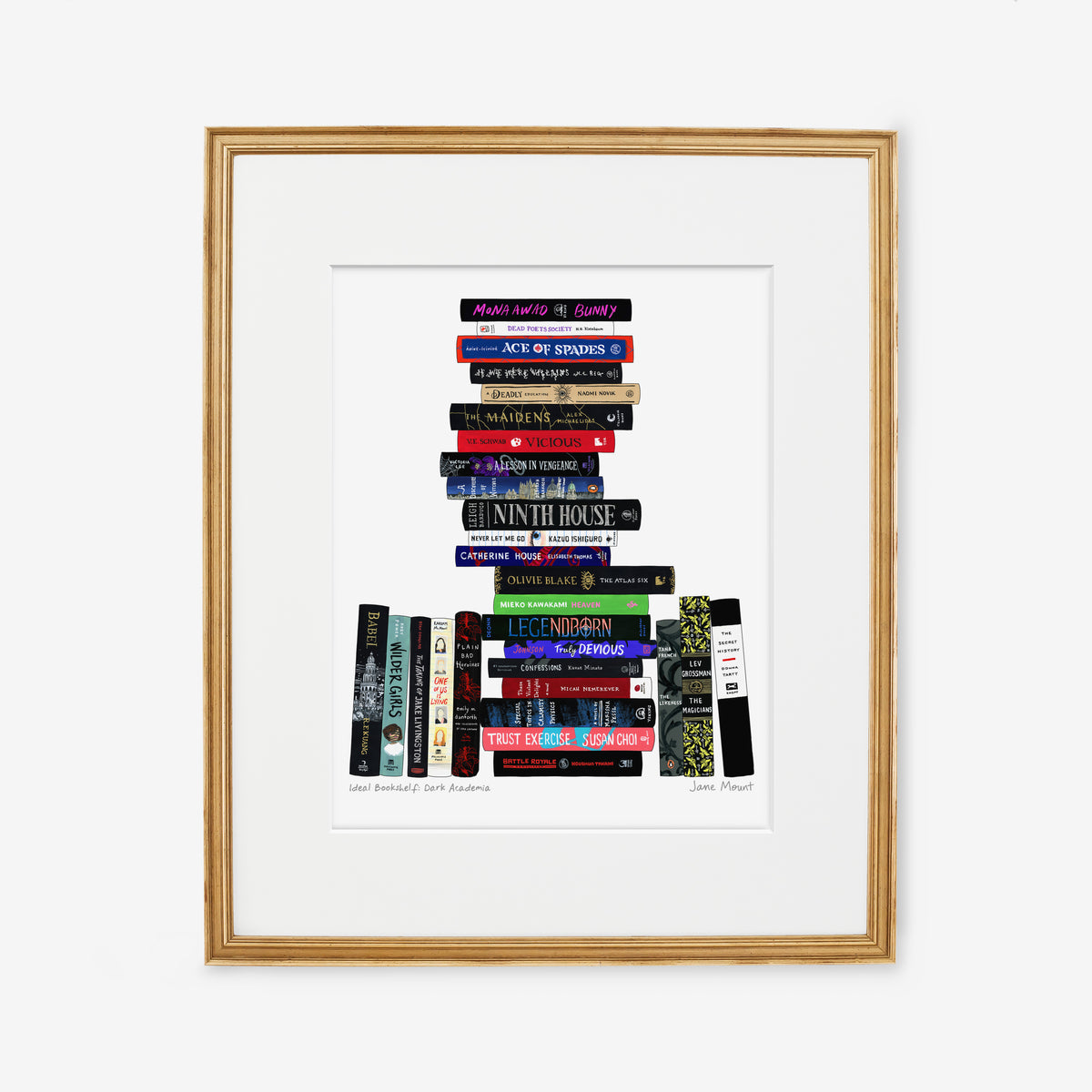 Ideal Bookshelf 1239: Dark Academia
