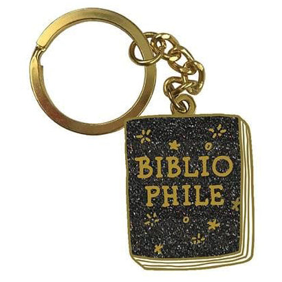 Bibliophile Key Chain