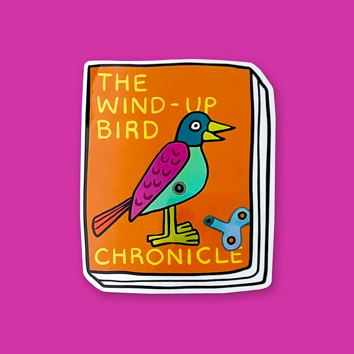 Book Sticker: The Wind-Up Bird Chronicle