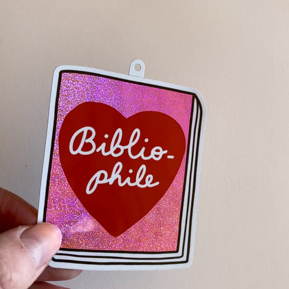 Book Sticker: Bibliophile A