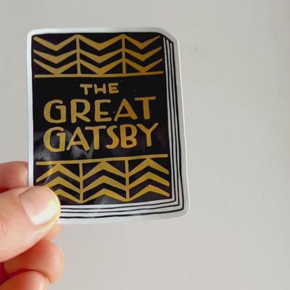 Book Sticker: The Great Gatsby
