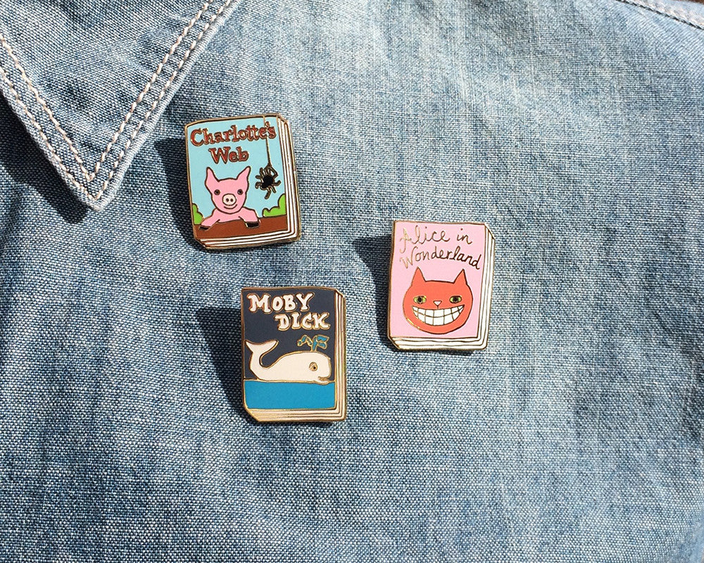 Book Pin: Moby Dick