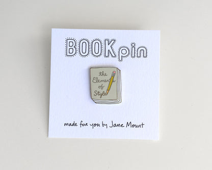 Book Pin: The Elements of Style