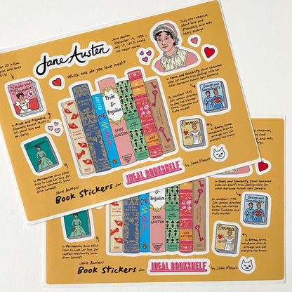 Sticker Sheets: Jane Austen