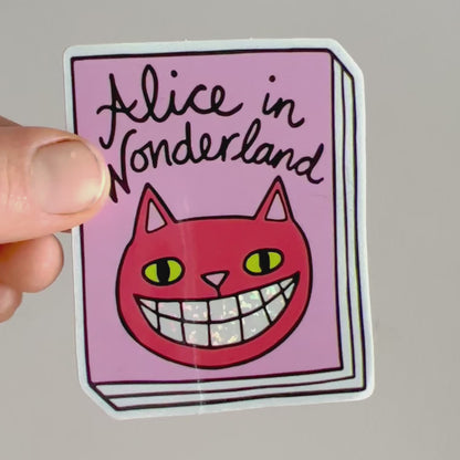 Book Sticker: Alice in Wonderland